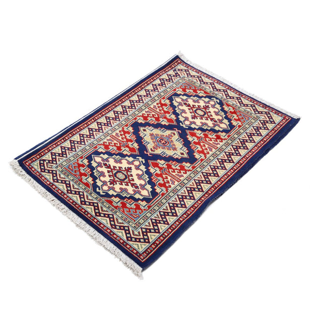 Kazak 2' 0" X 2' 11" Wool Hand Knotted Rug