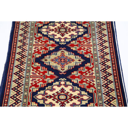 Kazak 2' 2" X 3' 0" Wool Hand Knotted Rug