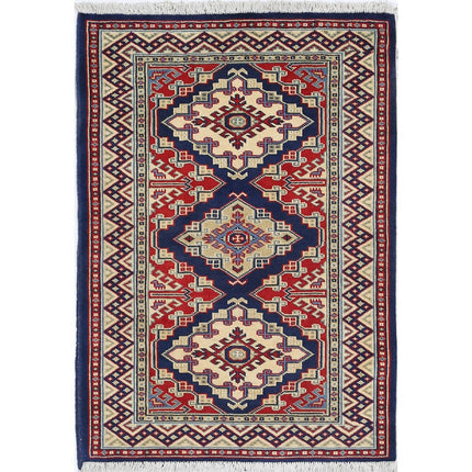 Kazak Wool Hand Knotted Rug IVA0001846 - Natalia Rugs