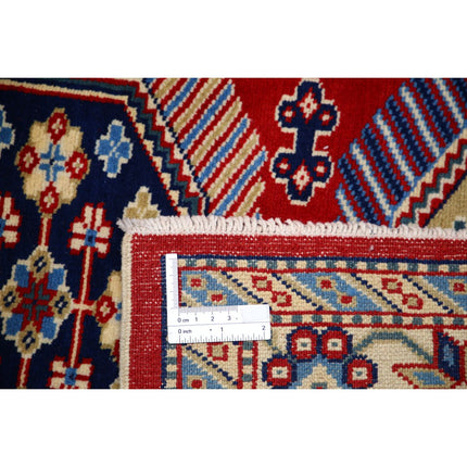 Kazak 3' 2" X 10' 0" Wool Hand Knotted Rug