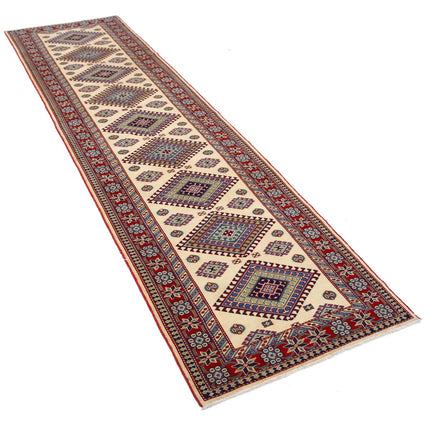 Kazak 2' 8" X 9' 10" Wool Hand Knotted Rug