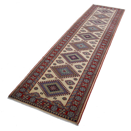 Kazak 2' 8" X 9' 10" Wool Hand Knotted Rug