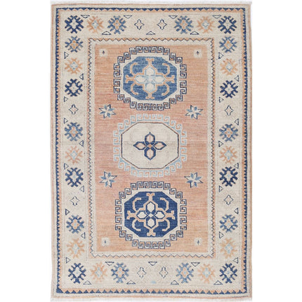 Kazak Wool Hand Knotted Rug IVA0001896 - Natalia Rugs