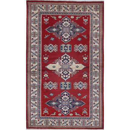 Kazak Wool Hand Knotted Rug IVA0002531 - Natalia Rugs