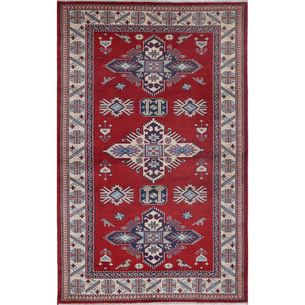 Kazak Wool Hand Knotted Rug IVA0002533 - Natalia Rugs