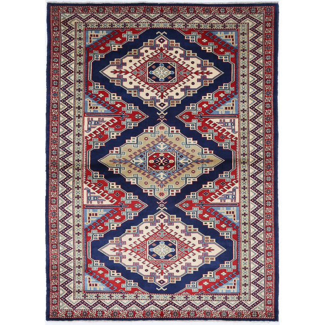 Kazak Wool Hand Knotted Rug IVA0002544 - Natalia Rugs