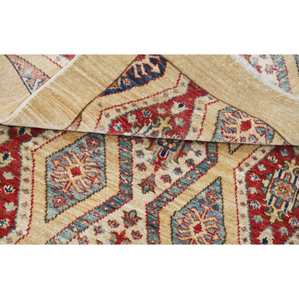 Kazak 3' 0" X 5' 1" Wool Hand Knotted Rug