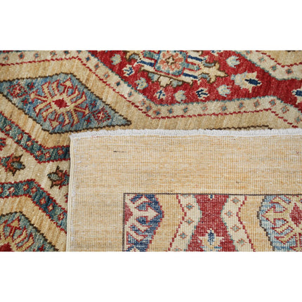 Kazak 3' 0" X 5' 1" Wool Hand Knotted Rug