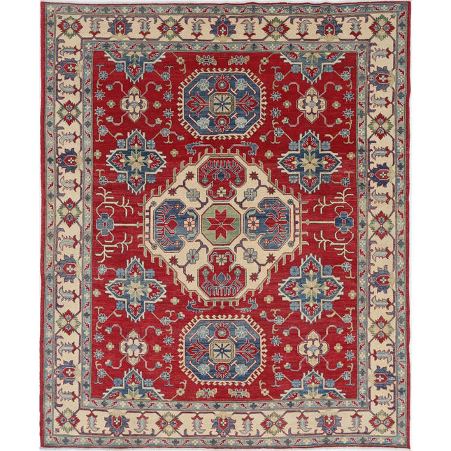 Kazak Wool Hand Knotted Rug IVA0009172 - Natalia Rugs