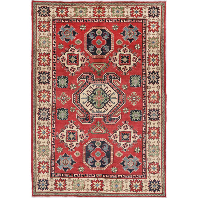 Kazak Wool Hand Knotted Rug IVA0011471 - Natalia Rugs