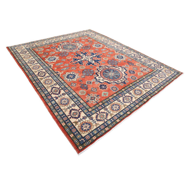 Kazak 8' 2" X 9' 7" Wool Hand Knotted Rug