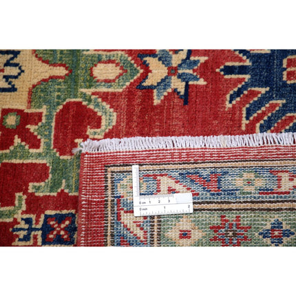 Kazak 6' 7" X 9' 11" Wool Hand Knotted Rug