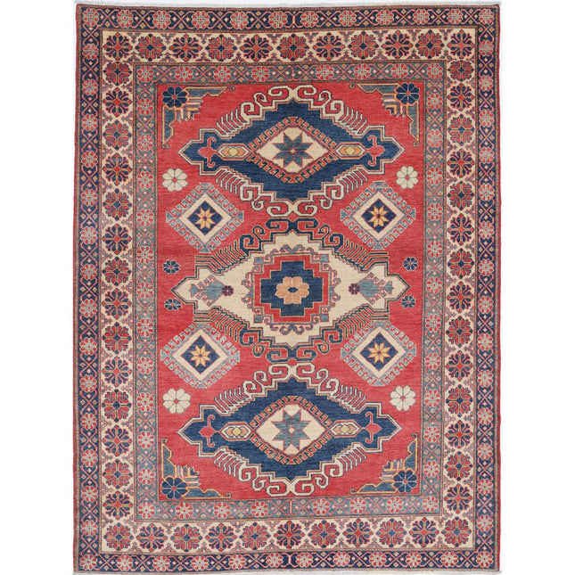 Kazak Wool Hand Knotted Rug IVA0013439 - Natalia Rugs