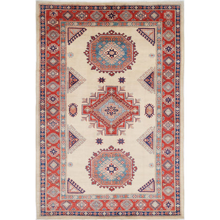 Kazak Wool Hand Knotted Rug IVA0013836 - Natalia Rugs