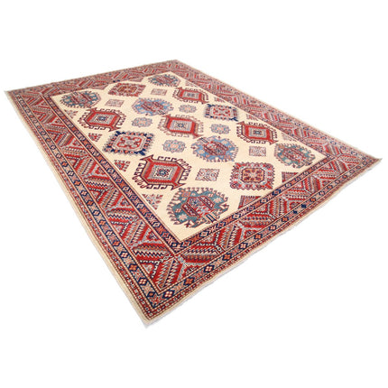 Kazak 7' 10" X 9' 8" Wool Hand Knotted Rug