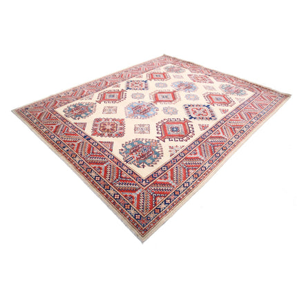 Kazak 7' 10" X 9' 8" Wool Hand Knotted Rug