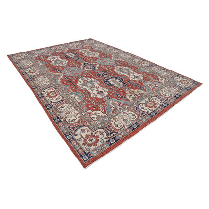 Kazak 8' 11" X 12' 3" Wool Hand Knotted Rug