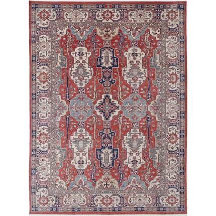 Kazak Wool Hand Knotted Rug IVA0025307 - Natalia Rugs