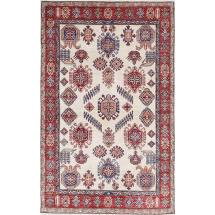 Kazak Wool Hand Knotted Rug IVA0031209 - Natalia Rugs