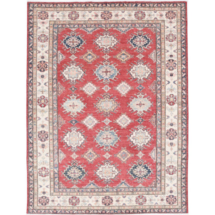 Kazak Wool Hand Knotted Rug IVA0031210 - Natalia Rugs