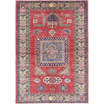 Kazak Wool Hand Knotted Rug IVA0031411 - Natalia Rugs