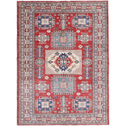 Kazak Wool Hand Knotted Rug IVA0031412 - Natalia Rugs