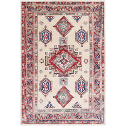 Kazak Wool Hand Knotted Rug IVA0031413 - Natalia Rugs