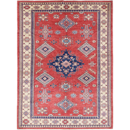 Kazak Wool Hand Knotted Rug IVA0031414 - Natalia Rugs