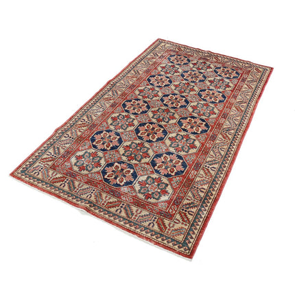 Kazak 3' 10" X 6' 1" Wool Hand Knotted Rug