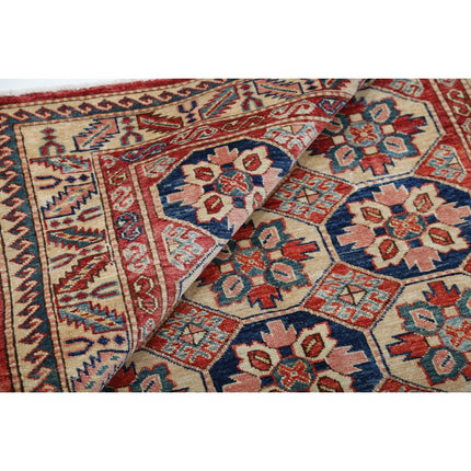 Kazak 3' 10" X 6' 1" Wool Hand Knotted Rug