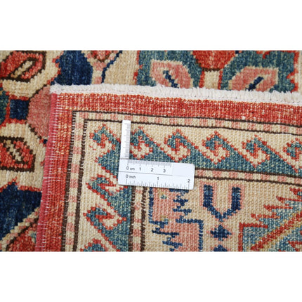 Kazak 3' 10" X 6' 1" Wool Hand Knotted Rug