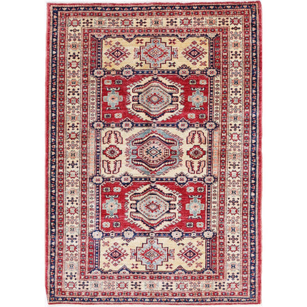 Kazak Wool Hand Knotted Rug IVA0031422 - Natalia Rugs