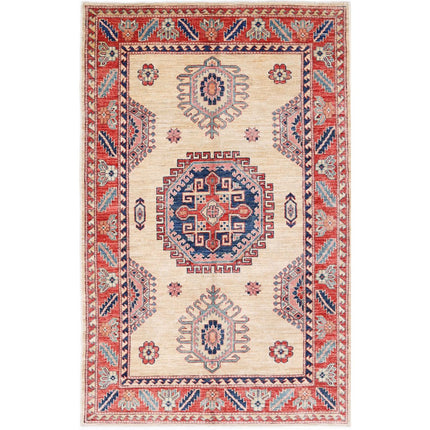 Kazak Wool Hand Knotted Rug IVA0031423 - Natalia Rugs