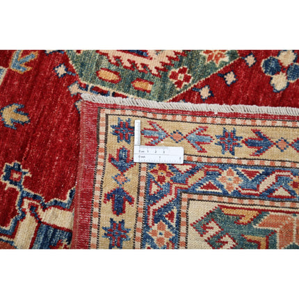 Kazak 5' 8" X 8' 3" Wool Hand Knotted Rug