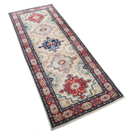 Kazak 2' 7" X 6' 10" Wool Hand Knotted Rug