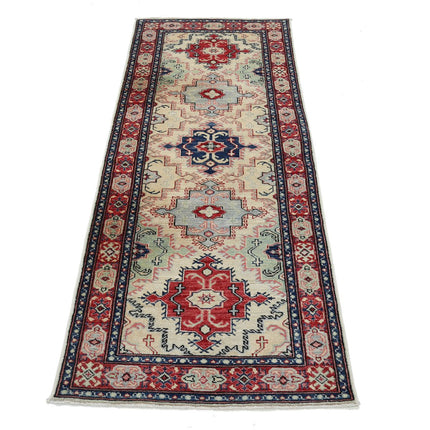 Kazak 2' 7" X 6' 10" Wool Hand Knotted Rug