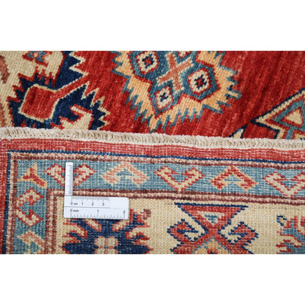 Kazak 2' 8" X 4' 1" Wool Hand Knotted Rug