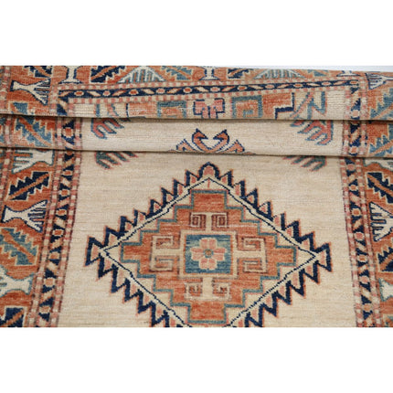 Kazak 2' 8" X 7' 0" Wool Hand Knotted Rug