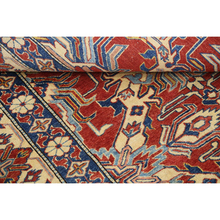 Kazak 7' 11" X 10' 6" Wool Hand Knotted Rug