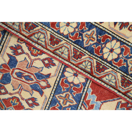 Kazak 7' 11" X 10' 6" Wool Hand Knotted Rug