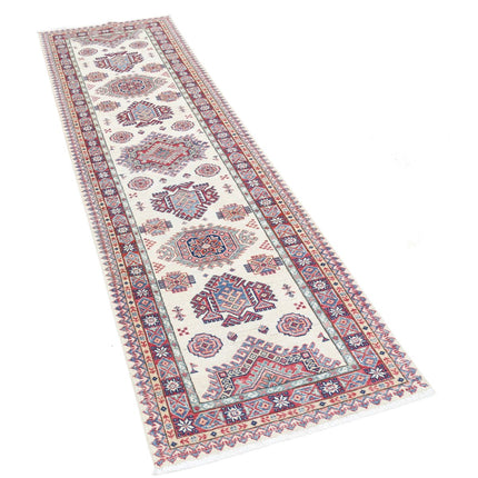 Kazak 2' 5" X 8' 3" Wool Hand Knotted Rug