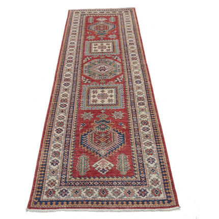 Kazak 2' 7" X 8' 2" Wool Hand Knotted Rug