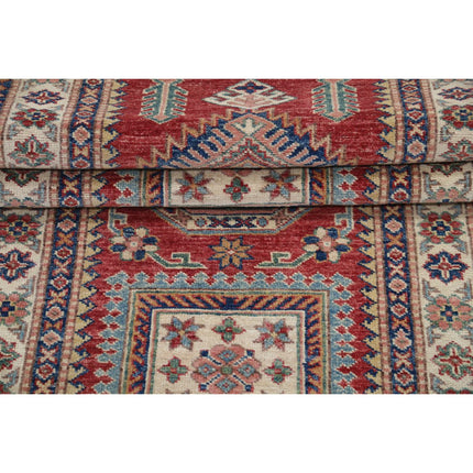 Kazak 2' 7" X 8' 2" Wool Hand Knotted Rug