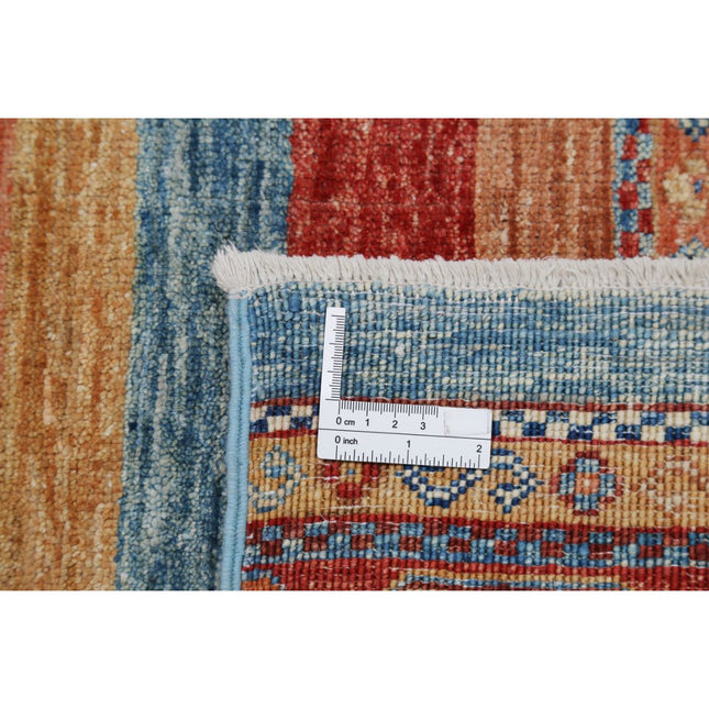 Khurjeen 6'8" X 9'6" Wool Hand-Knotted Rug