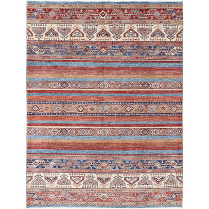 Khurjeen Wool Hand Knotted Rug IVA0027303 - Natalia Rugs