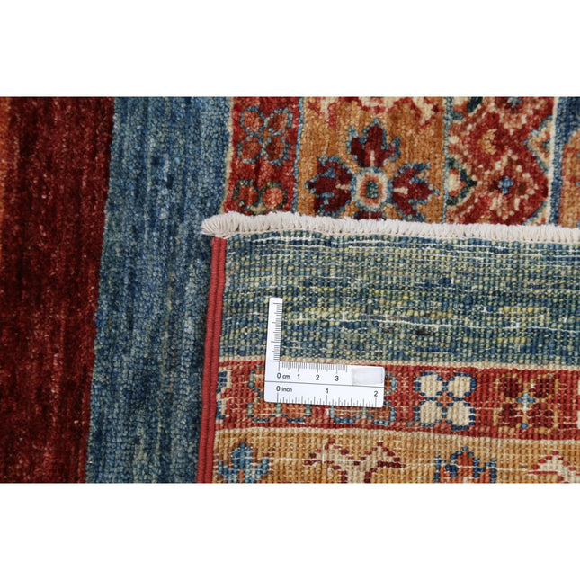 Khurjeen 6'7" X 9'10" Wool Hand-Knotted Rug