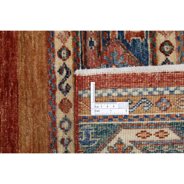 Khurjeen 6'7" X 9'9" Wool Hand-Knotted Rug