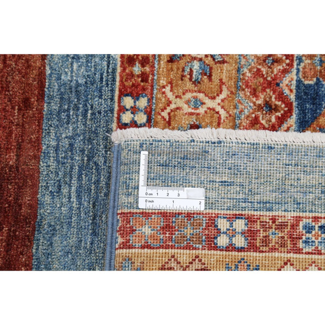Khurjeen 6'6" X 10'1" Wool Hand-Knotted Rug