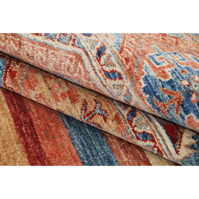Khurjeen 6'7" X 9'11" Wool Hand-Knotted Rug