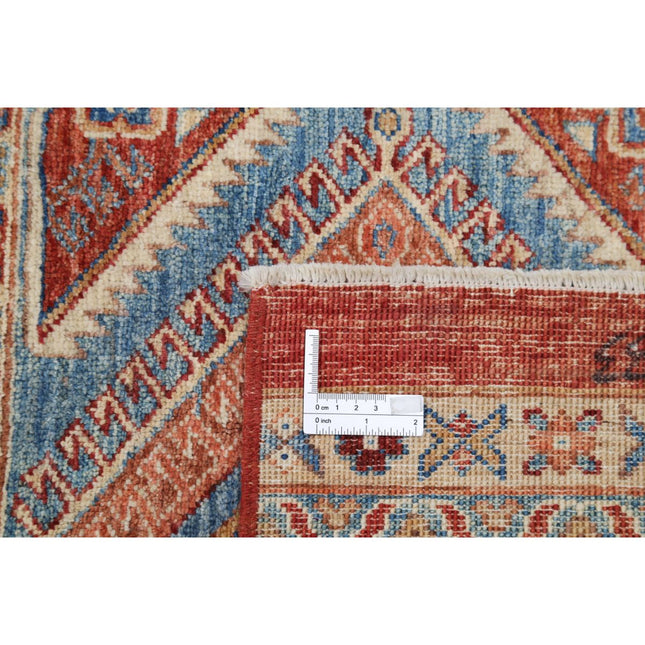 Khurjeen 6'7" X 9'11" Wool Hand-Knotted Rug